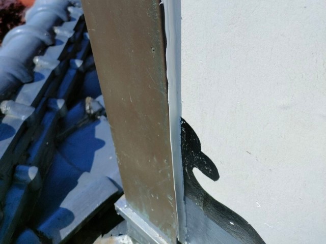 隙間　コーキング補修②